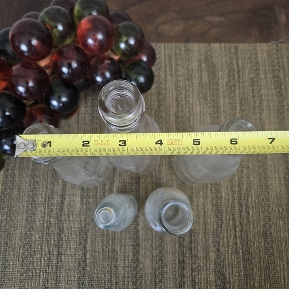 Vintage Glass Jars Found Object Nevada Mining VTG Decor #B17 Heinz Anchor - Picture 14 of 15